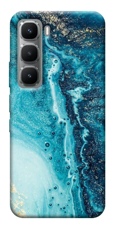 Чохол Блакитна фарба для Infinix Hot 60