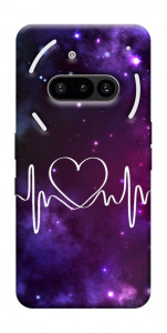 Чехол Кардиограмма для Nothing Phone (3a)