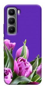Чехол Тюльпаны для Infinix Hot 60i