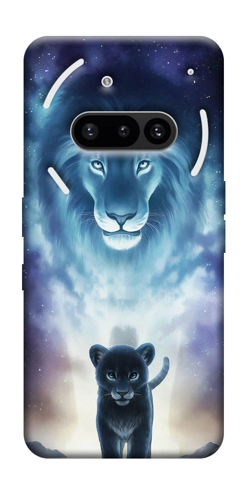 Чехол Львы для Nothing Phone (3a)