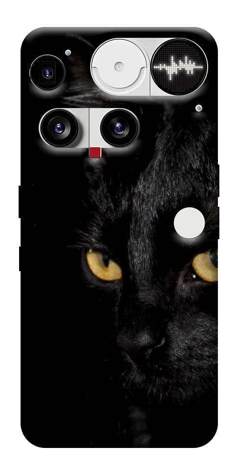 Чехол Черный кот для Nothing Phone (3)