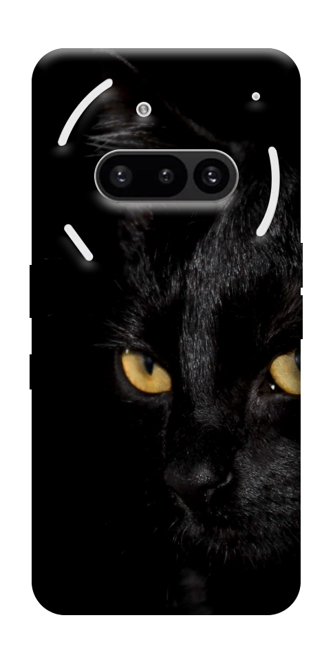 Чехол Черный кот для Nothing Phone (3a)