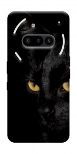 Чехол Черный кот для Nothing Phone (3a)