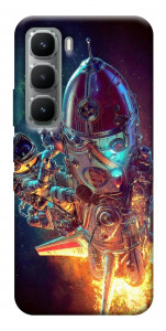 Чохол Космічний корабель для Infinix Hot 60 Pro+