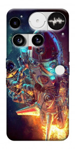 Чехол Космический корабль для Nothing Phone (3)