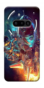 Чехол Космический корабль для Nothing Phone (3a)
