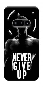 Чехол Never give up для Nothing Phone (3a)