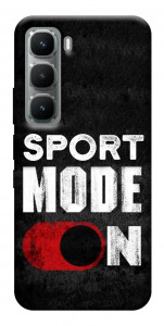 Чехол Sport mode on для Infinix Hot 60 Pro