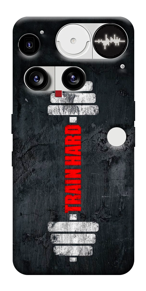 Чехол Train hard для Nothing Phone (3)