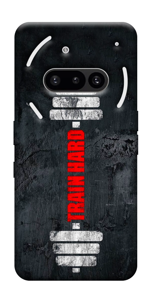 Чехол Train hard для Nothing Phone (3a)