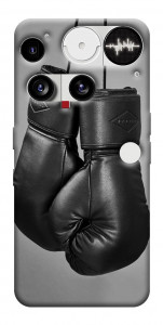 Чехол Черные боксерские перчатки для Nothing Phone (3)