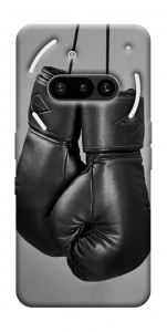 Чехол Черные боксерские перчатки для Nothing Phone (3a)