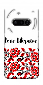 Чехол Love Ukraine для Nothing Phone (3a)