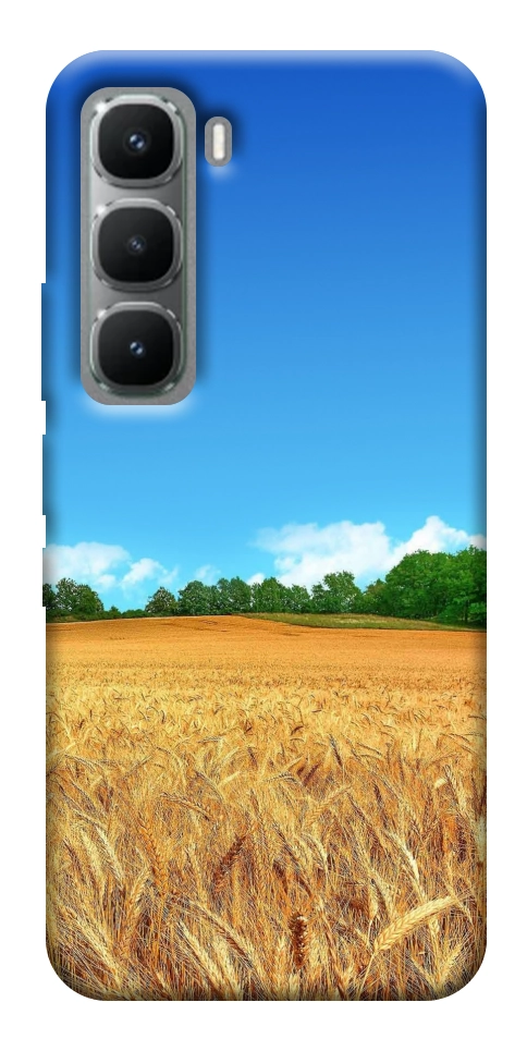 Чехол Пшеничное поле для Infinix Hot 60 Pro