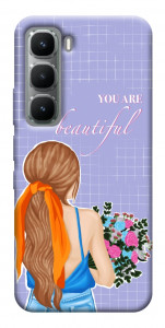 Чехол You are beautiful для Infinix Hot 60 Pro