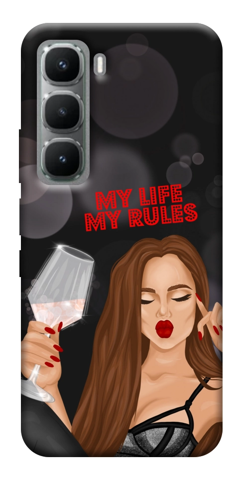Чехол My life my rules для Infinix Hot 60 Pro