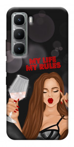 Чехол My life my rules для Infinix Hot 60 Pro