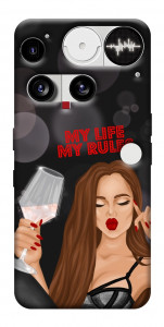 Чехол My life my rules для Nothing Phone (3)