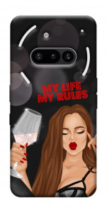 Чехол My life my rules для Nothing Phone (3a)