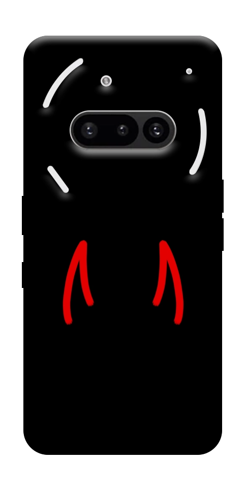 Чехол Red horns для Nothing Phone (3a)