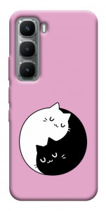 Чехол Коты инь-янь для Infinix Hot 60 Pro