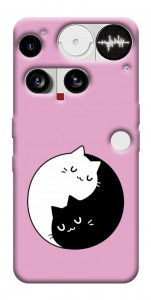 Чехол Коты инь-янь для Nothing Phone (3)
