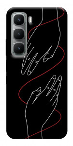 Чехол Плетение рук для Infinix Hot 60 Pro