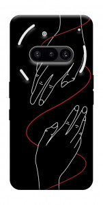 Чехол Плетение рук для Nothing Phone (3a)