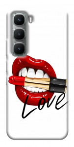 Чехол Красные губы для Infinix Hot 60 Pro