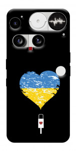 Чехол З Україною в серці для Nothing Phone (3)