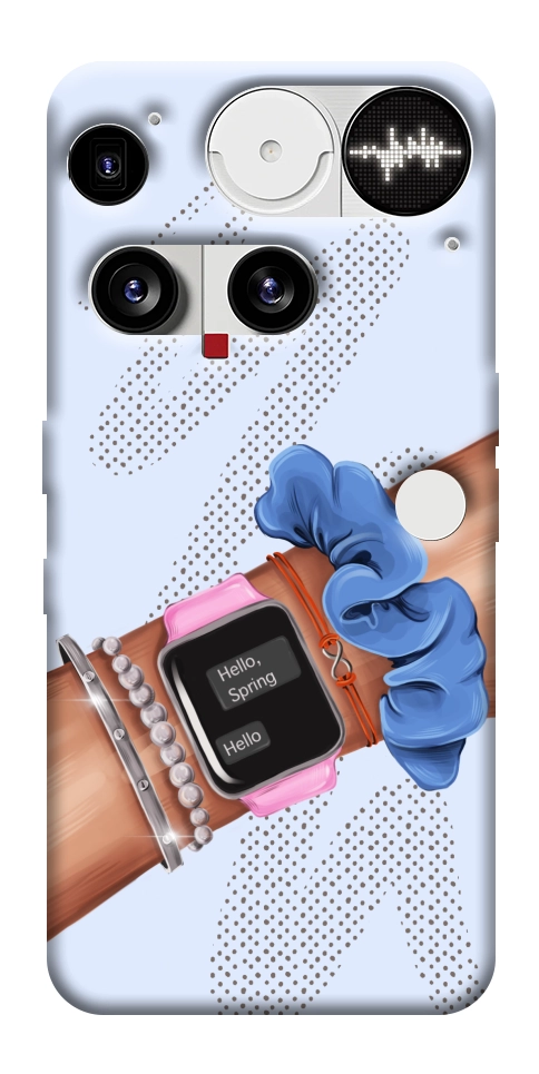 Чехол Hello spring для Nothing Phone (3)