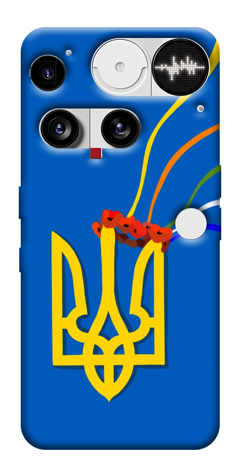 Чехол Квітучий герб для Nothing Phone (3)