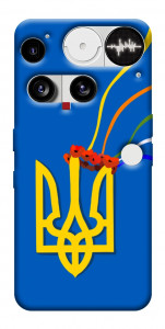 Чехол Квітучий герб для Nothing Phone (3)