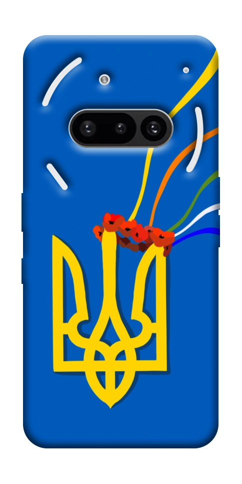 Чехол Квітучий герб для Nothing Phone (3a)