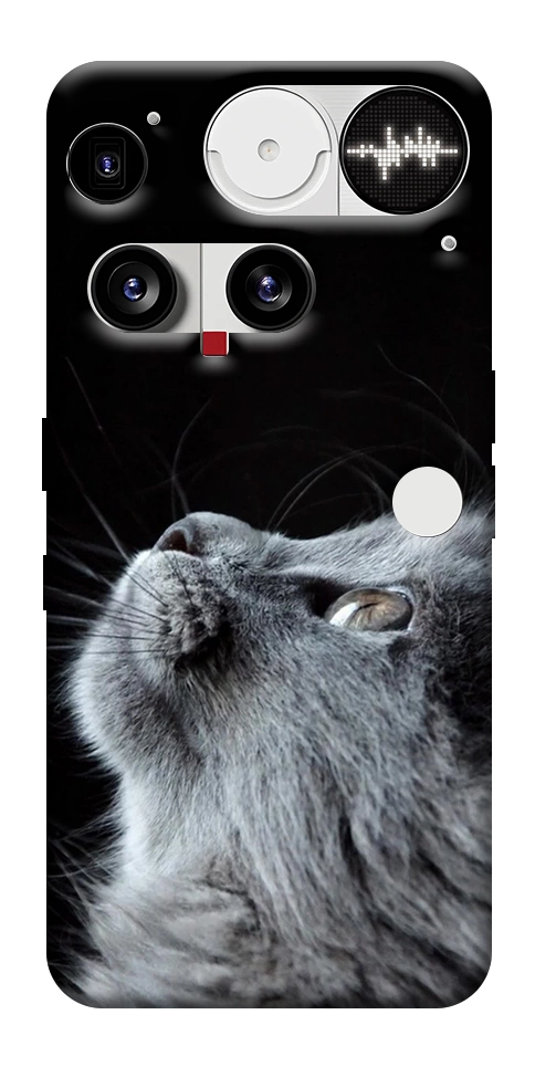 Чехол Cute cat для Nothing Phone (3)