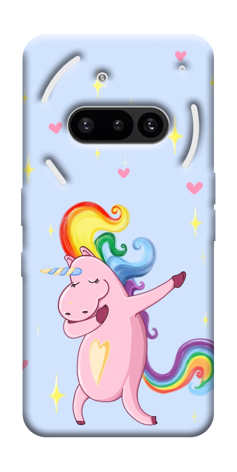 Чехол Unicorn party для Nothing Phone (3a)