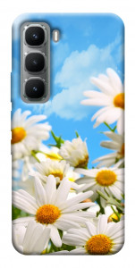 Чехол Ромашковое поле для Infinix Hot 60 Pro