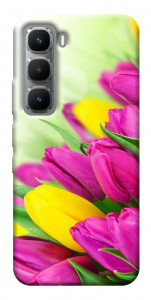 Чехол Красочные тюльпаны для Infinix Hot 60 Pro