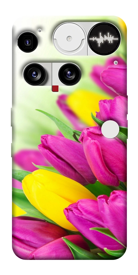 Чехол Красочные тюльпаны для Nothing Phone (3)