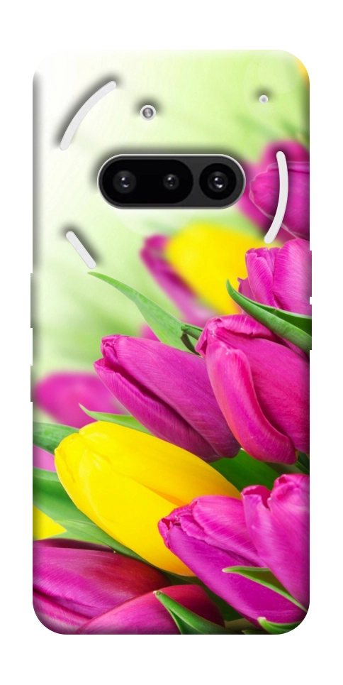 Чехол Красочные тюльпаны для Nothing Phone (3a)