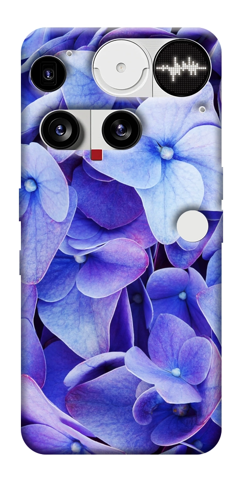 Чехол Гортензия для Nothing Phone (3)