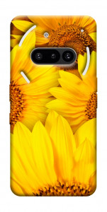 Чехол Букет подсолнухов для Nothing Phone (3a)