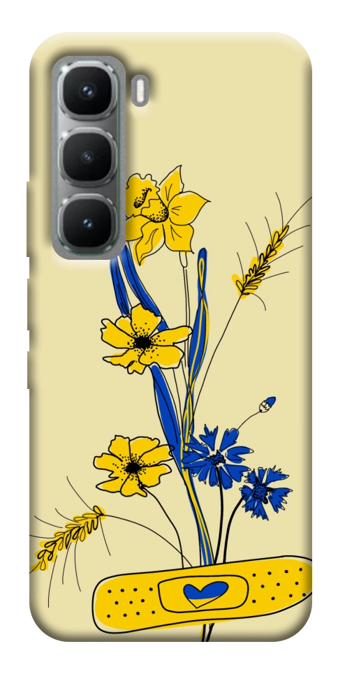 Чехол Українські квіточки для Infinix Hot 60 Pro