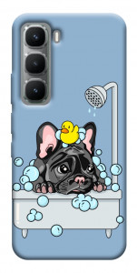 Чехол Dog in shower для Infinix Hot 60 Pro