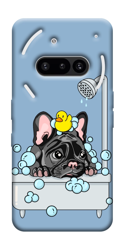 Чехол Dog in shower для Nothing Phone (3a)