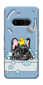 Чехол Dog in shower для Nothing Phone (3a)