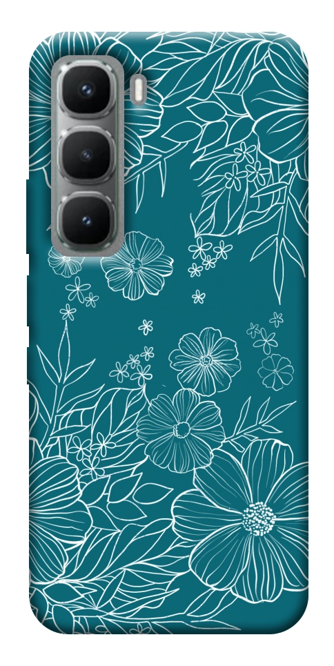 Чехол Botanical illustration для Infinix Hot 60 Pro