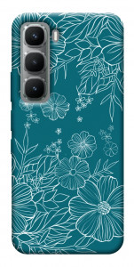 Чехол Botanical illustration для Infinix Hot 60 Pro