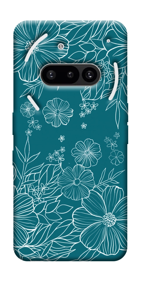 Чехол Botanical illustration для Nothing Phone (3a)