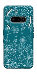 Чехол Botanical illustration для Nothing Phone (3a)